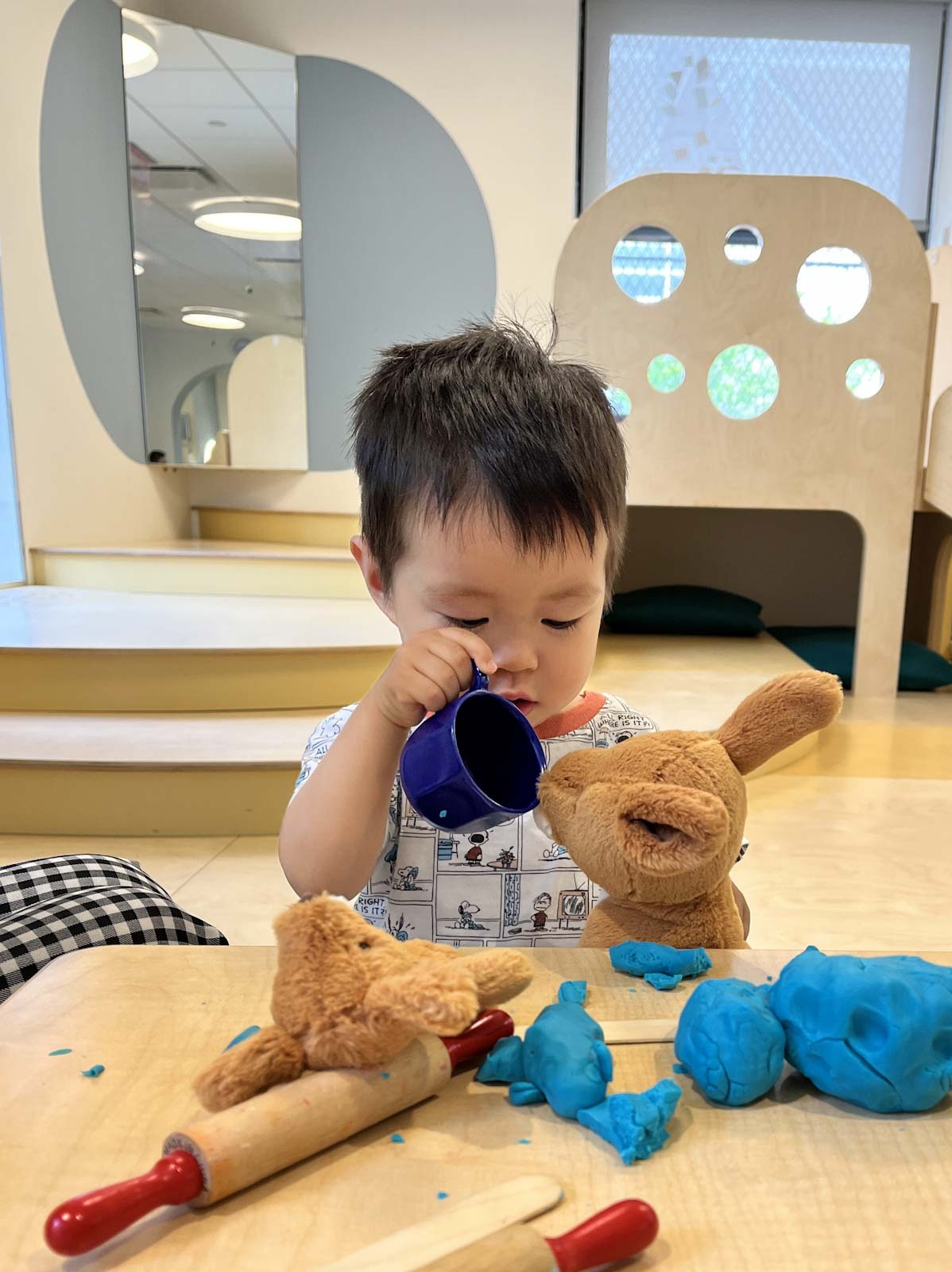 Toddler Center Young Toddler Feeding Kangaroo