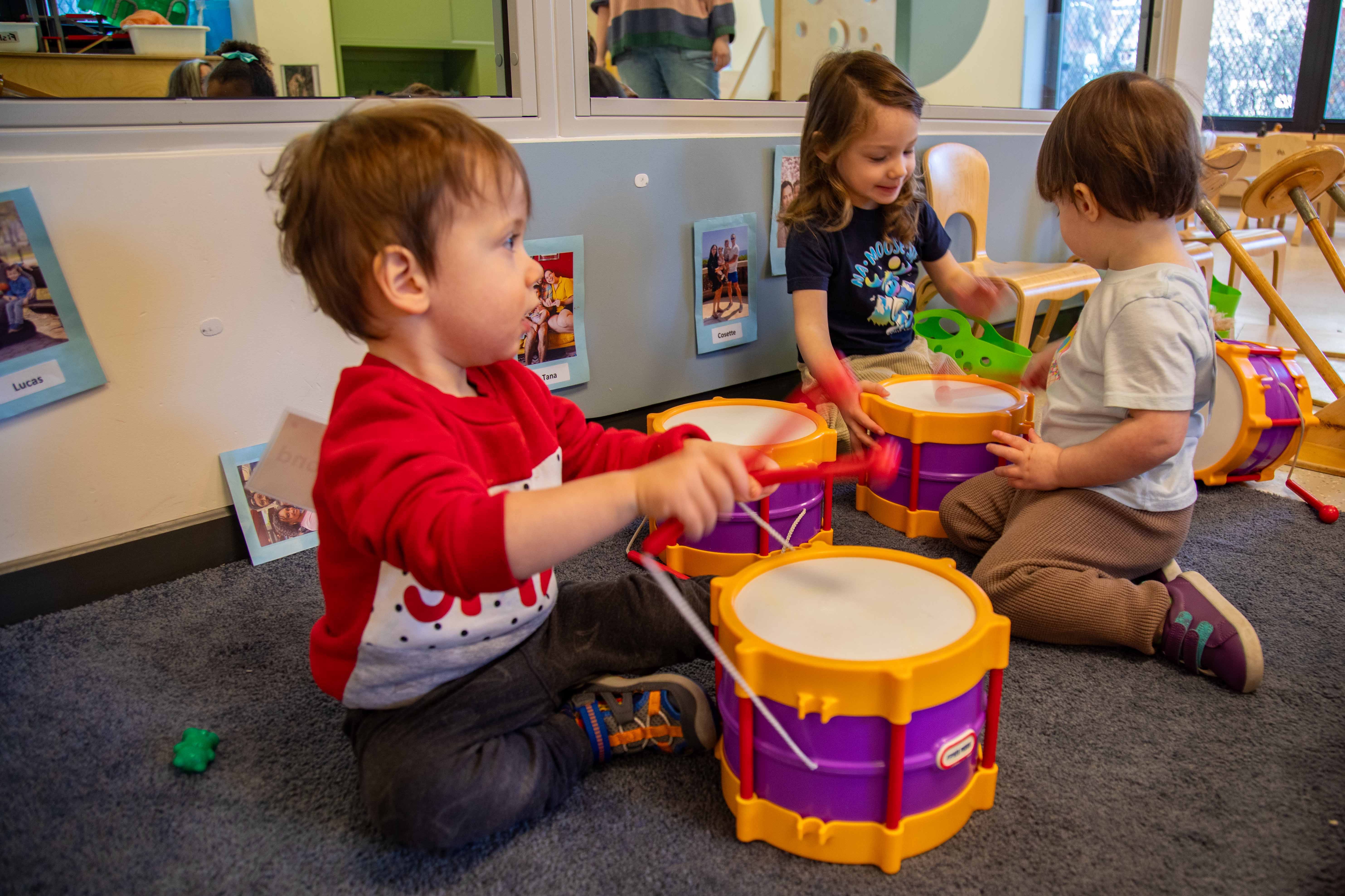 Toddler Center Drum Time