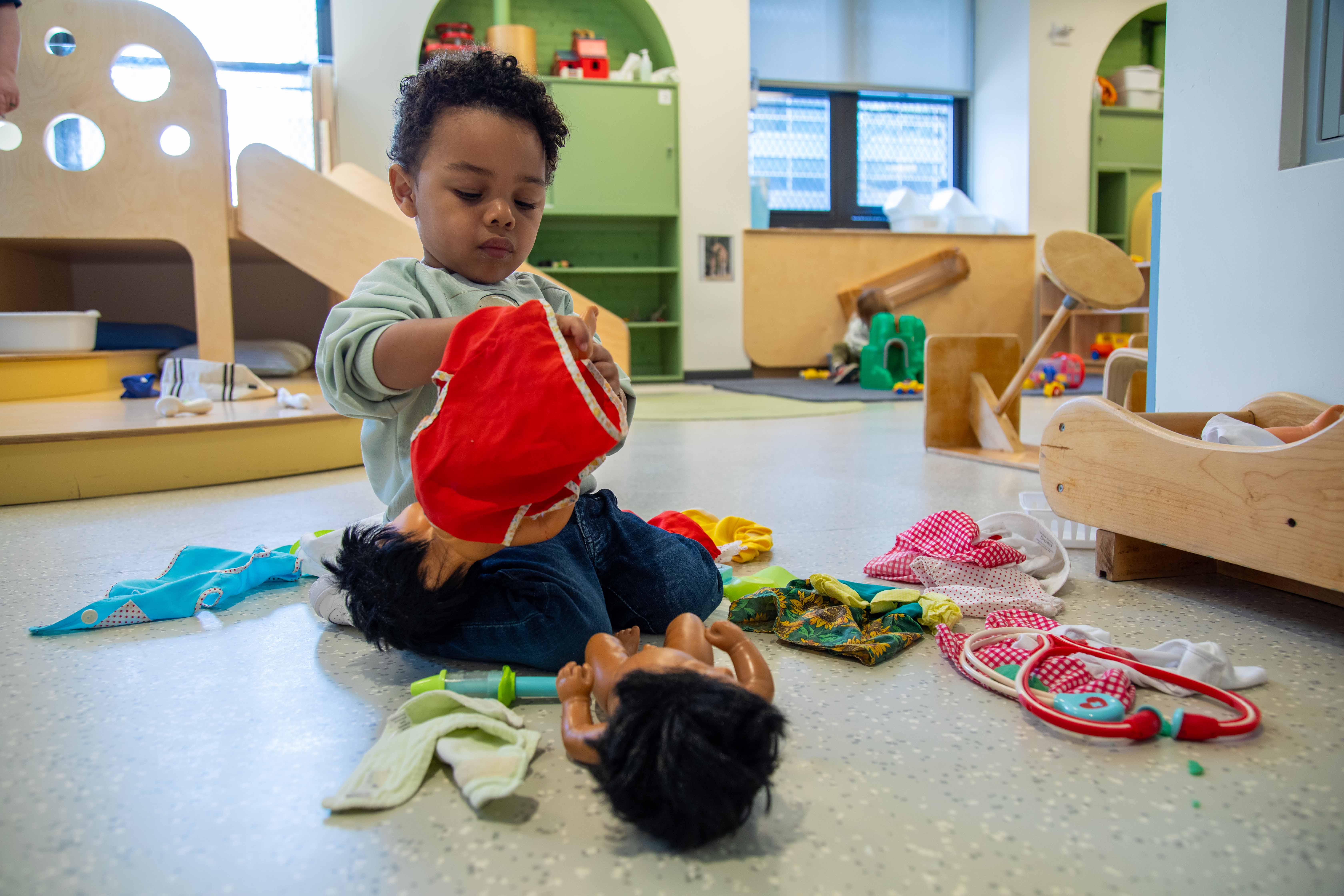 Toddler Center Solo Play