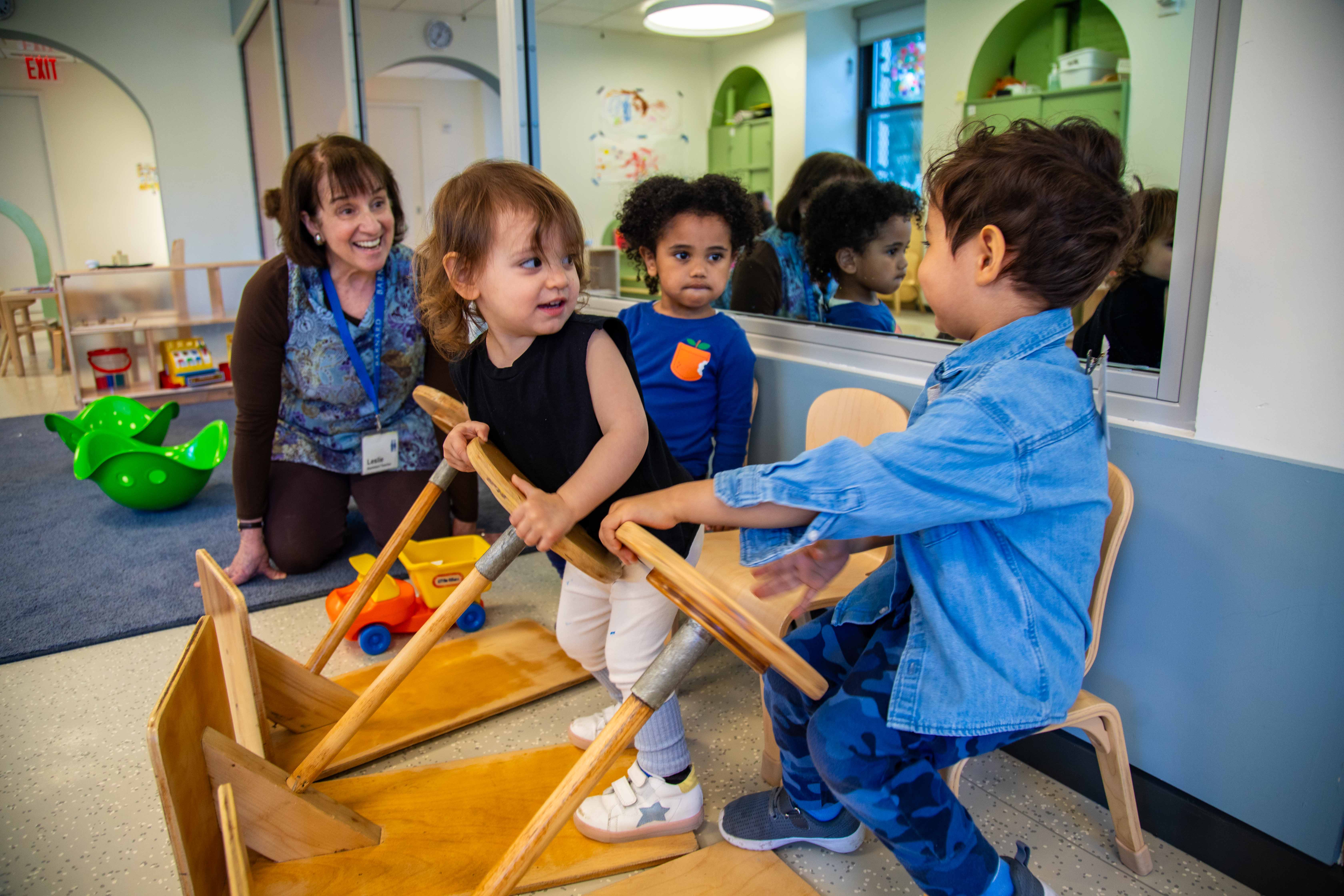 Toddler Center Driving Cars