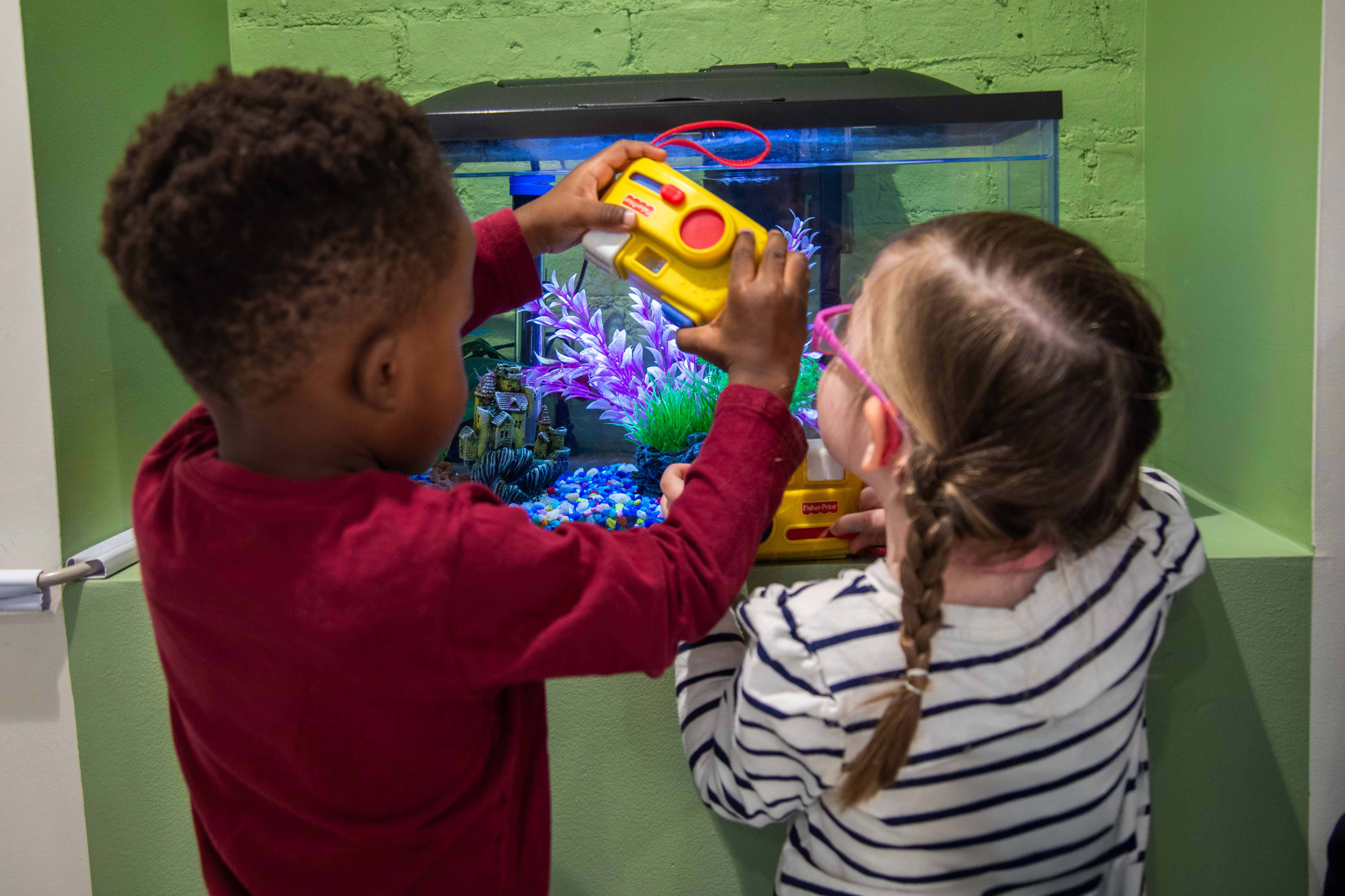 Toddler Center Fish Tank