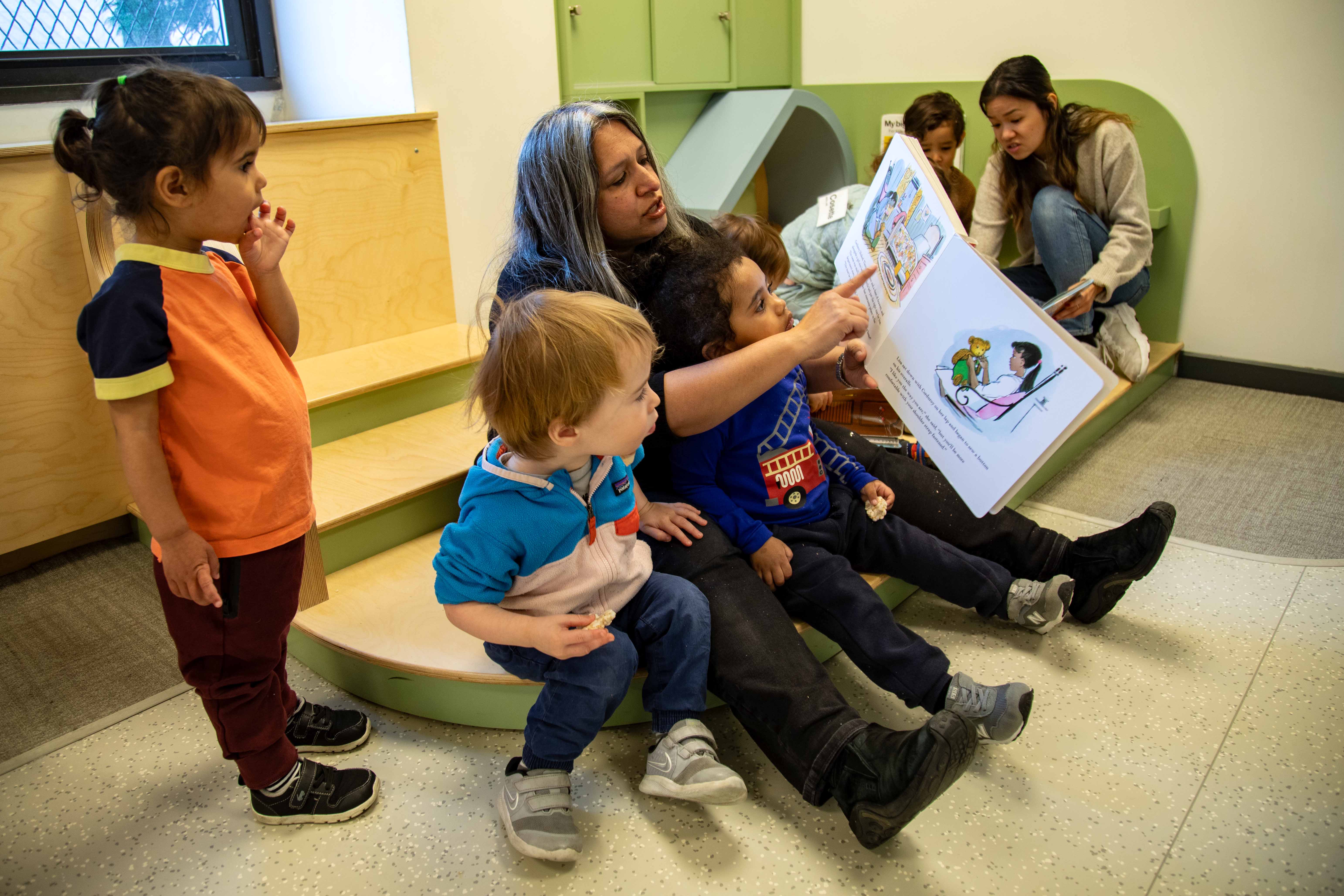 Toddler Center Group Book Exploration